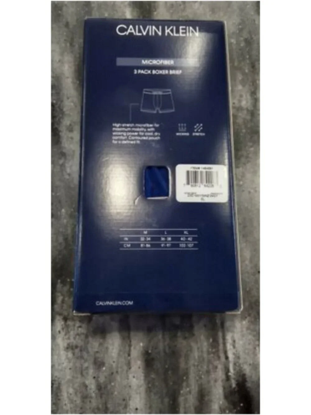 Calvin Klein 3 Pack XL MENS BRIEFS